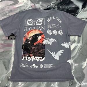 Darc Sport x Batman "Darc Cave" - Oversized Tee PURPLE STONE SIZE X LARGE DC